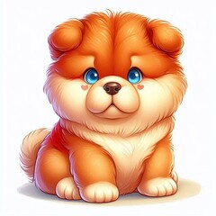 Fototapeta premium Niedlicher Chow Chow