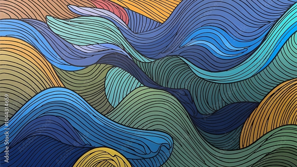 Aufkleber beautiful image concept on technology background with ai power.