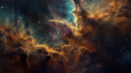 Fototapeta premium Cosmic Nebula