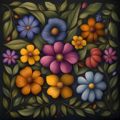 Floral Bouquet, flower, flowers, bloom, blooming, blossom