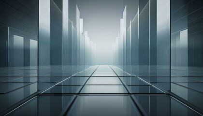 Obraz premium ガラス空間