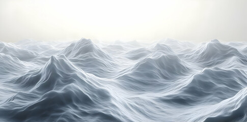 Abstract White Waves, ocean, sea, water, texture, background