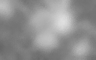 Silver gray foil background, gray platinum metallic texture. Silver gradient background. Foil paper, glitter effect. Chrome metal gray pattern. Gradient noise texture