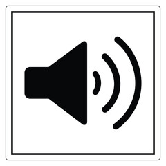 Sound Wave Icon for Audio Representation