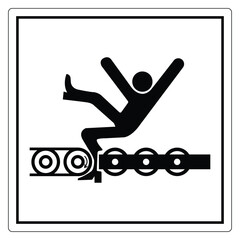 Warning Sign of Slipping Hazard in Workplace