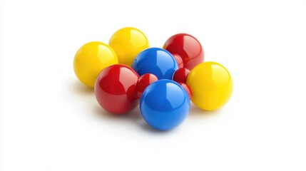 Colorful Molecular Model Kit for Educational Use