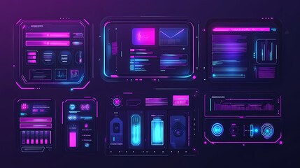 Obraz premium audio control panel