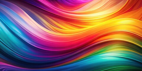 Obraz premium Abstract colorful background with vibrant and blended hues, abstract, colorful, background, vibrant, hues, design, pattern