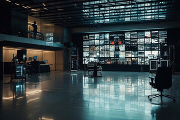 近未来的なスタジオ