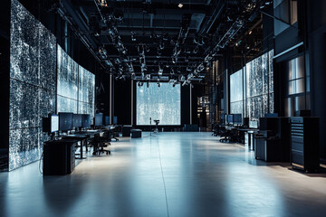 近未来的なスタジオ