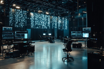 近未来的なスタジオ