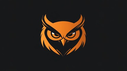 Fototapeta premium Sleek and modern owl logo design tailored for the tourism industry. This creative logo combines the essence of nature with contemporary aesthetics, featuring a stylized owl that symbolizes wisdom, 