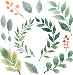 seamless pattern with leaves