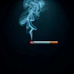 cigarette with smoke