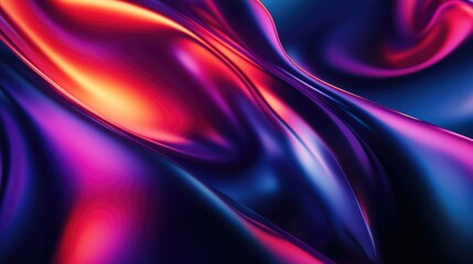 Obraz premium Abstract Swirling Gradient with Vivid Colors