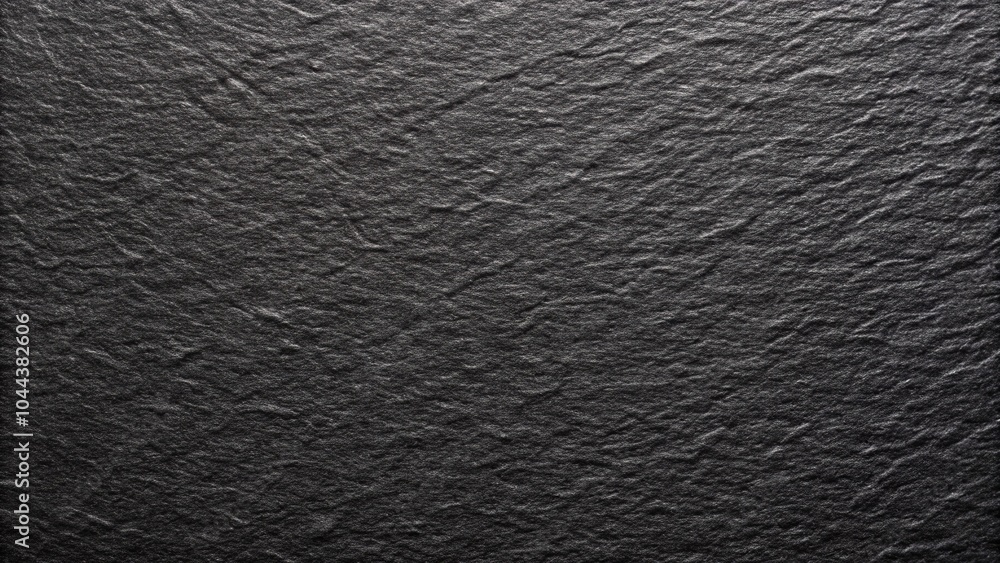 Poster realistic black textured paper background with glue marks, ideal for design projects