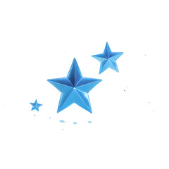 Obraz premium A Mesmerizing Display of Shimmering Blue Stars Against a Dark Background Evoking Wonder and Imagination in Every Viewer