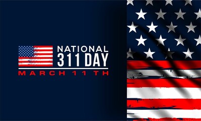 National 311 Day background , March 11 th, offers an annual reminder that 311 is a resource for communities around the country to connect with their city and non-emergency services.