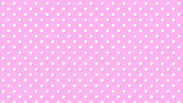 pink polka dots background retro comic 