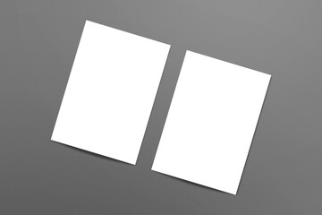  A4 Paper Set Mockup