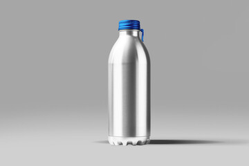 Aluminium Bottle Mockup