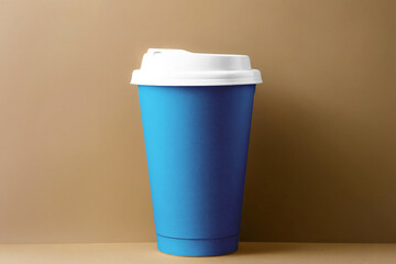 Disposable Coffe Cup Mockup