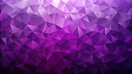 Fototapeta premium Reflected abstract background of triangular patterns in purple colors low poly wallpaper