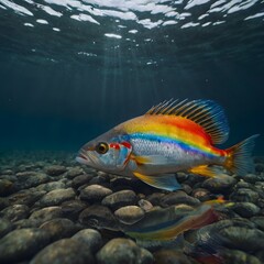 Naklejka premium fish