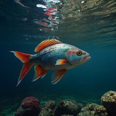 Naklejka premium fish