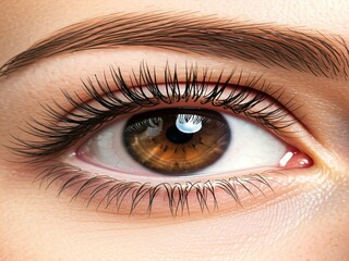 Fototapeta premium A sharp eye look something 