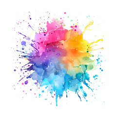 Pastel Alcohol Ink Splash, Pastel watercolor Ink Splash element