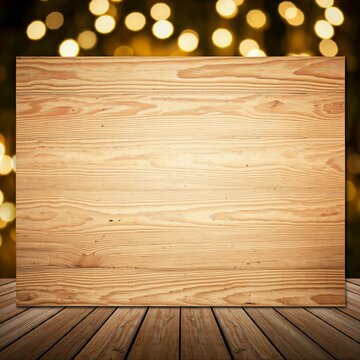 wooden background with frame