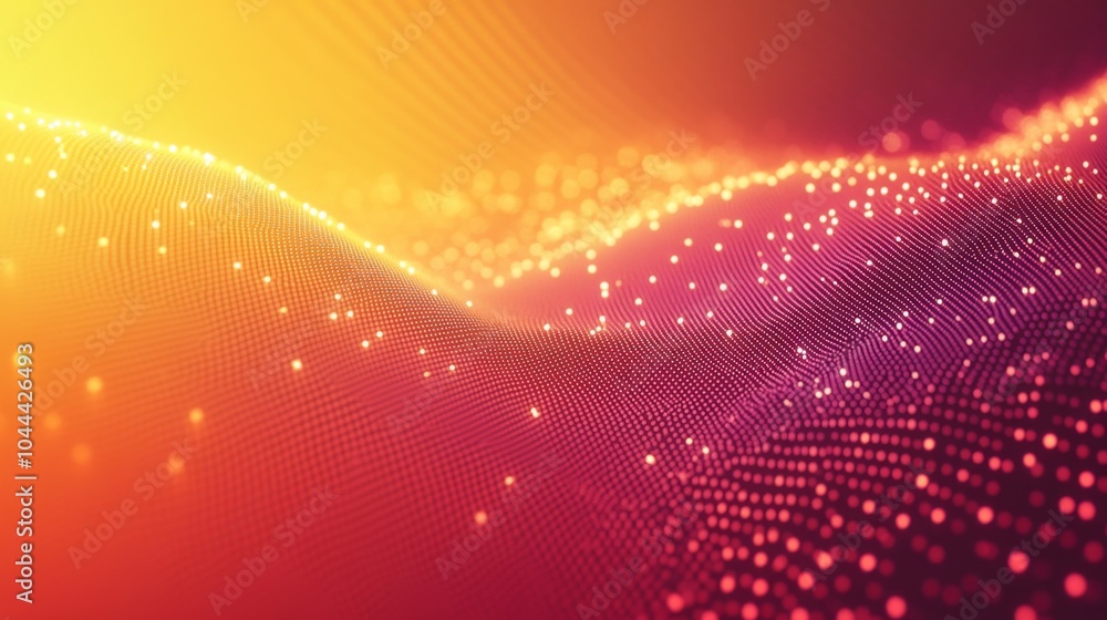 Poster smooth gradient technology background with vibrant tones