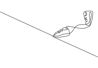 Fototapeta premium 20240819D-one line drawing sport-8
