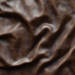 Intricate Seamless Leather Texture with Authentic Aged and Wrinkled Details for Premium Designs