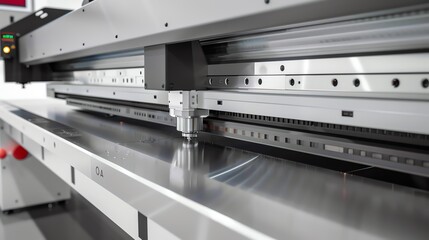 Obraz premium CNC sheet metal bender with high precision