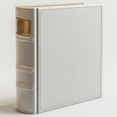 Realistic 3D Render of a Full-Body Book Design