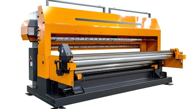 Sheet metal bending machine with safety guard