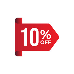 red sale tags displaying discounts. Ideal for promotions or marketing materials during sales events or seasonal offers.