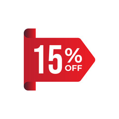 red sale tags displaying discounts. Ideal for promotions or marketing materials during sales events or seasonal offers.