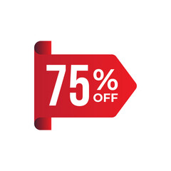 red sale tags displaying discounts. Ideal for promotions or marketing materials during sales events or seasonal offers.