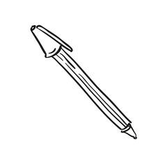 pen icon illustration style pen drawing