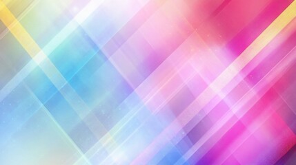 Soft Geometric Patterns with Gentle Lighting Effects