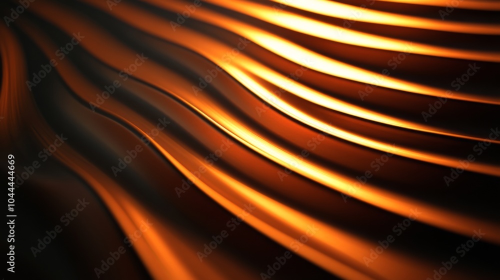 Poster subtle retro patterns with high contrast lighting