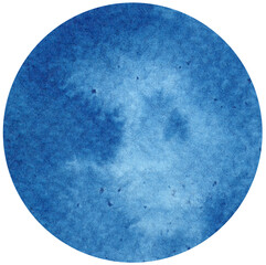 Watercolor hand painted circles texture. Watercolour circle elements for design.