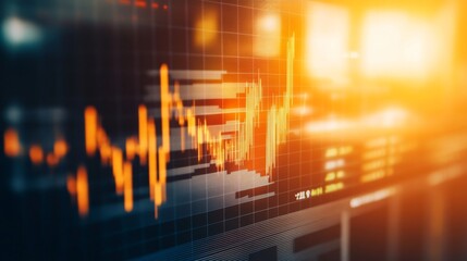 Futuristic Business Technology with High Contrast Lighting