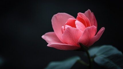 Pink Rose Blossom