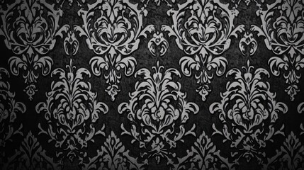 Vintage Chic High Contrast Pattern Background