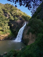 Obraz premium waterfall in the mountains