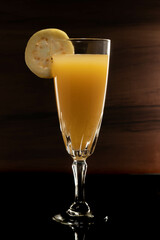 glass of champagne